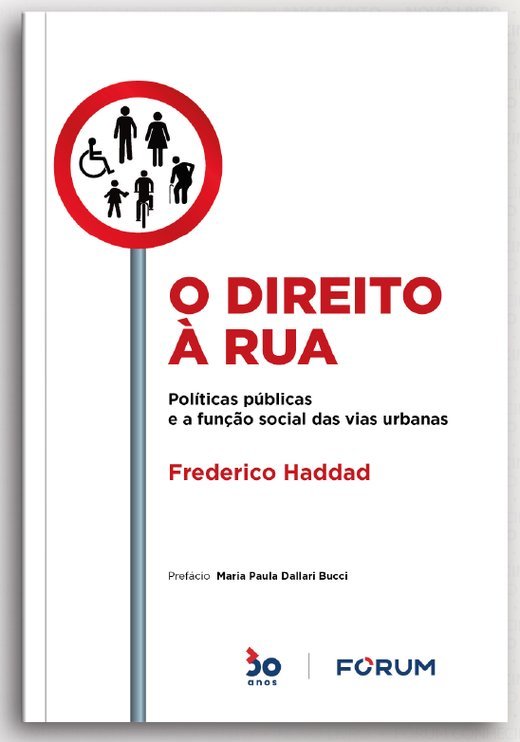 Capa de O Direito à Rua, de Frederico Haddad