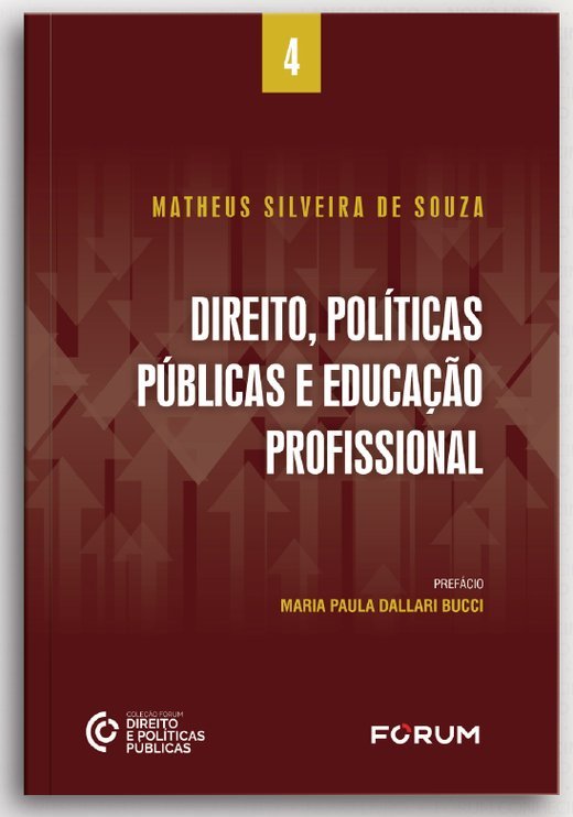 Capa de Direito, Políticas Públicas e Educação Profissional, de Matheus Silveira de Souza