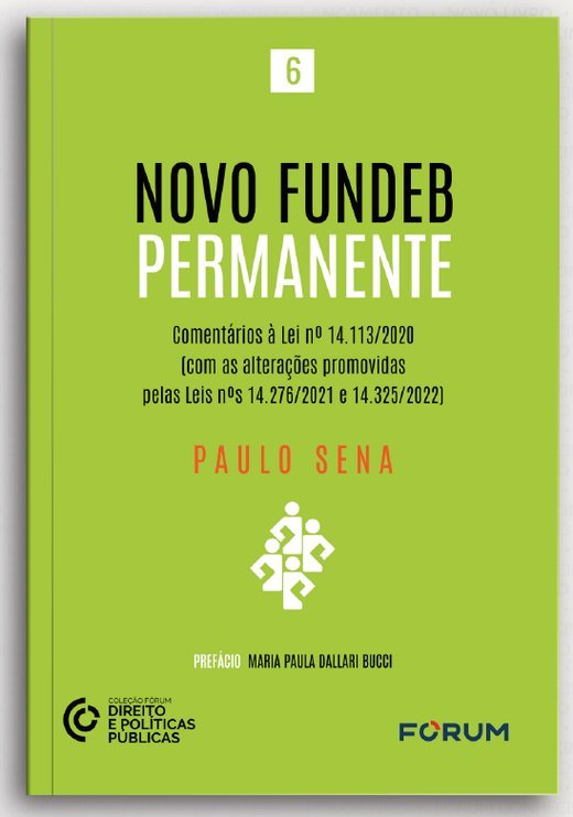 Capa de Novo FUNDEB Permanente, de Paulo Sena