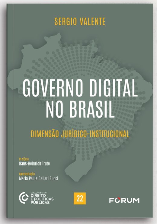 Capa de Governo Digital no Brasil, de Sérgio Valente